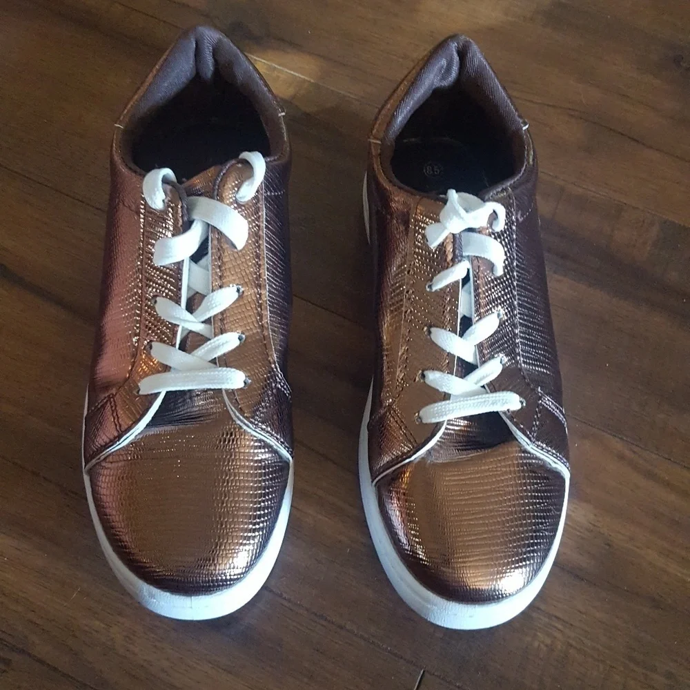 🆕Mata - Bronze Metallic‎ Sneakers